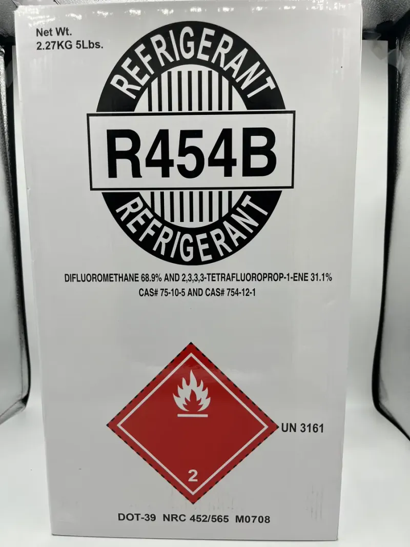 R454B 22lb refrigerant packaging